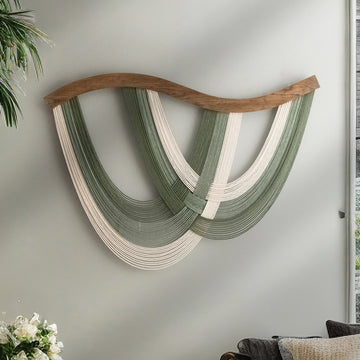 Large Fiber Art Wall Hangings - Handmade Statement Decor