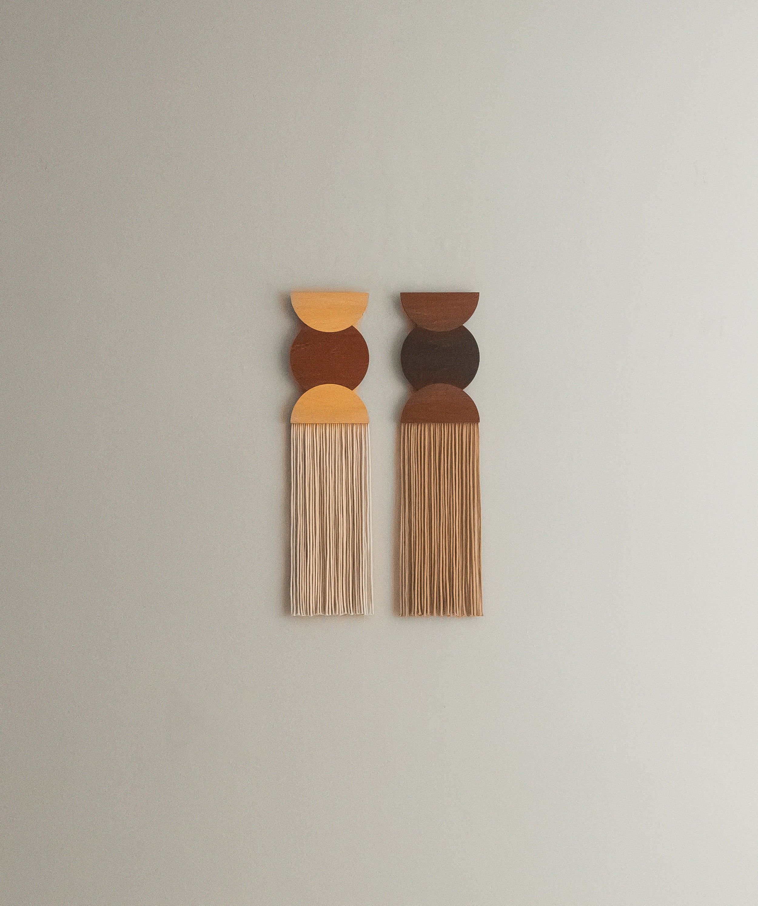 Macrame Fiber Wall Hanging For Minimalist Boho Home Decoration