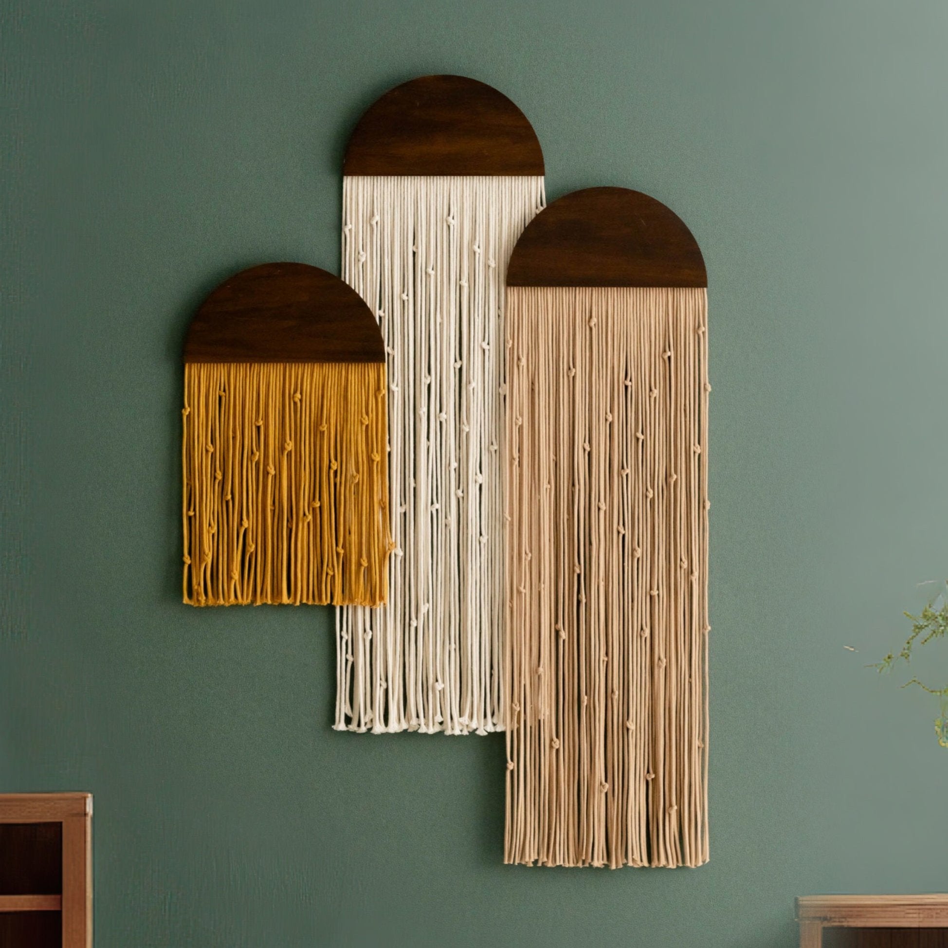 Jelly Macrame Jellyfish Wall Hanging - Boho Home Decor V45