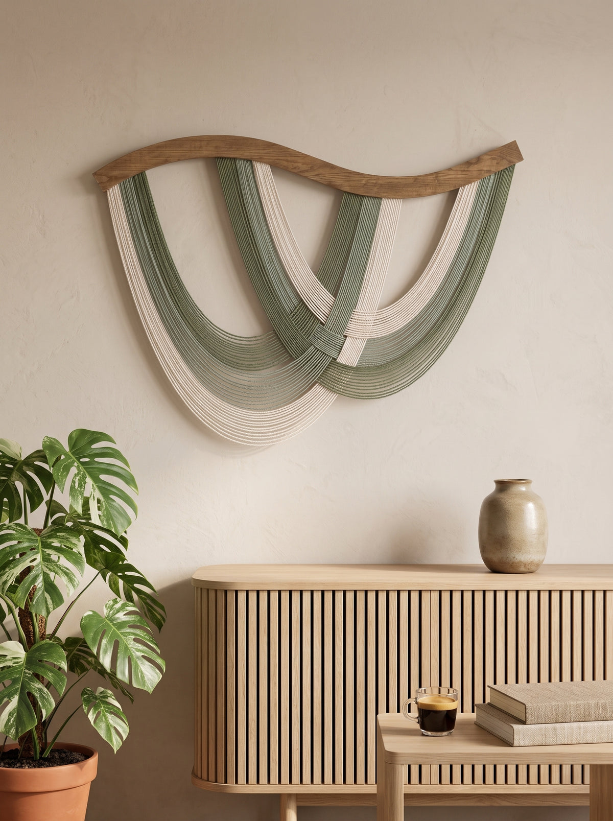 The Flow Wall Hanging for Modern Boho Interiors V93
