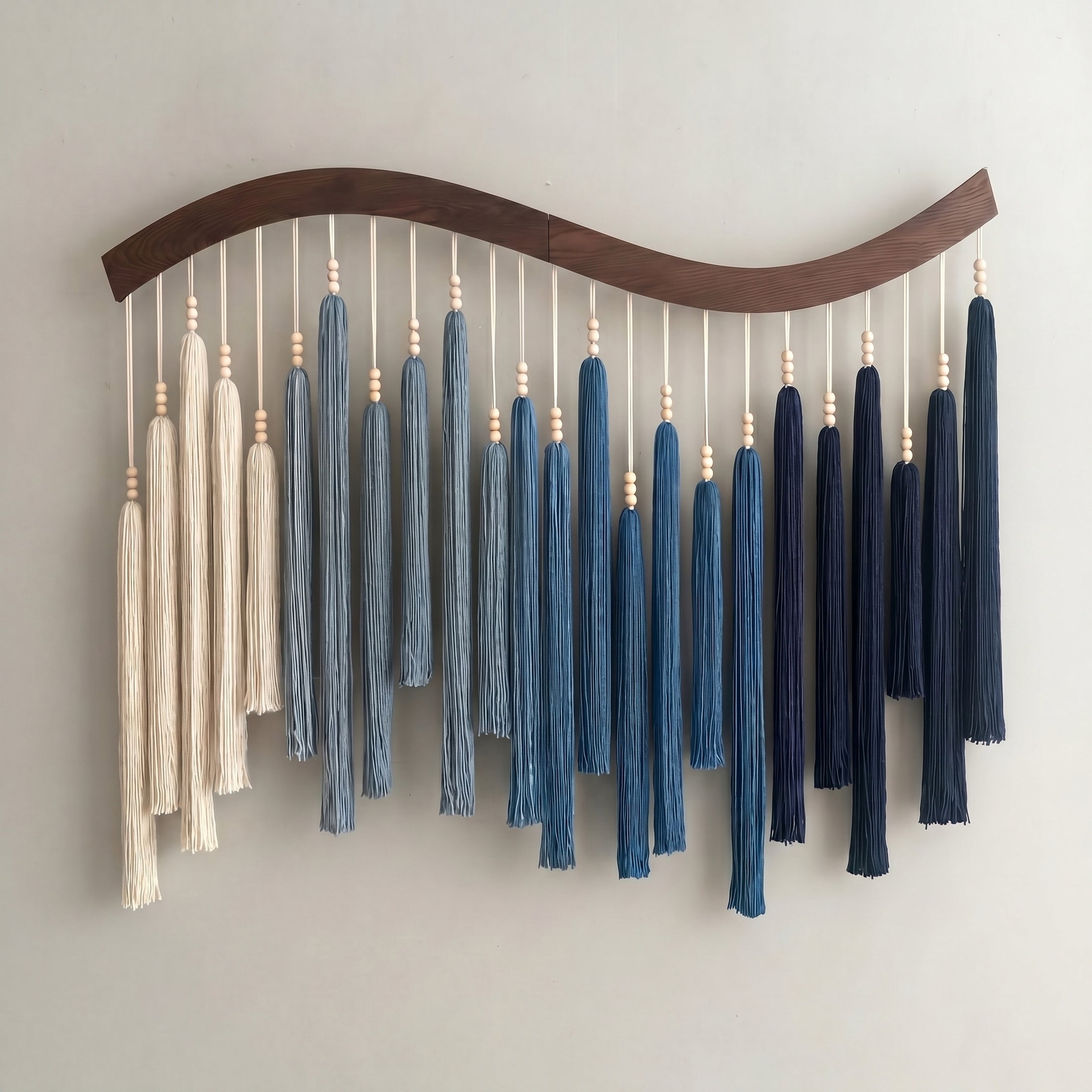 Arcadia Wall Art Macrame Wood for Boho Wall Decor Home U44