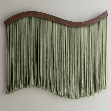 The Curve Wall Hanging – Scandinavian Natural Fiber Wall Decor U07