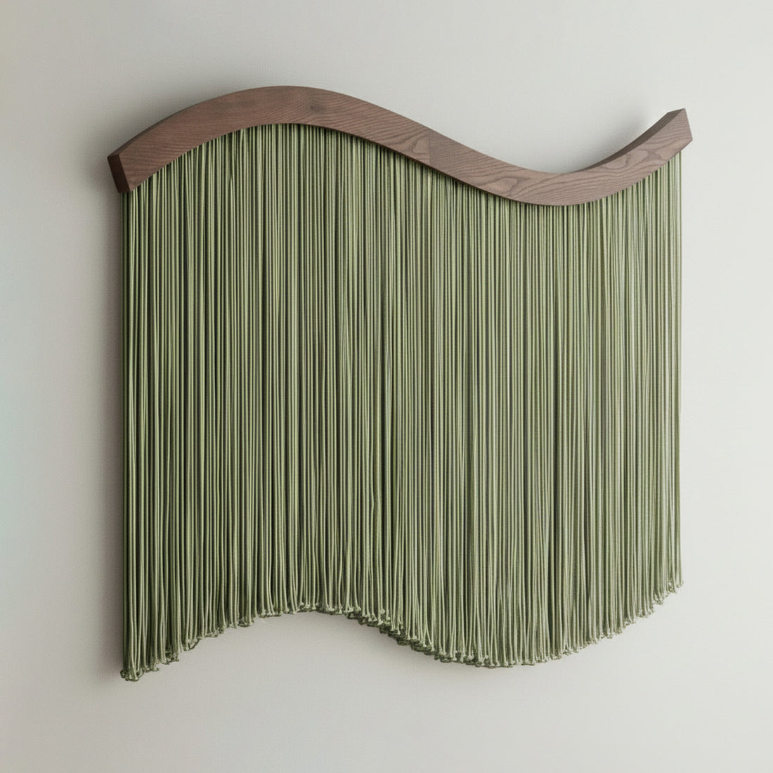 The Curve Wall Hanging – Scandinavian Natural Fiber Wall Decor U07