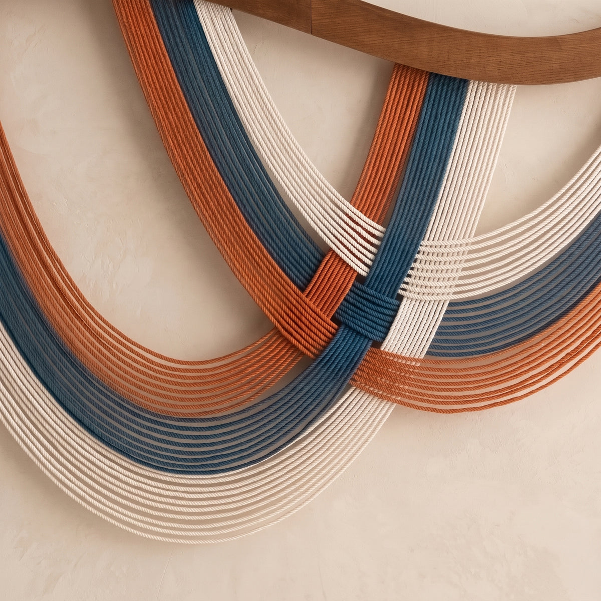 The Flow Wall Hanging Fiber for Home Decor and Macrame Wall Hanging Art V93