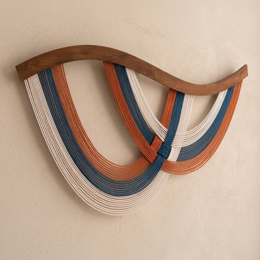 The Flow Wall Hanging Fiber for Home Decor and Macrame Wall Hanging Art V93