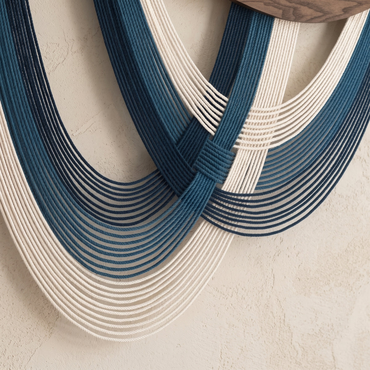 The Flow Wall Hanging Fiber Art for Living Room and Large Wall Decor V93