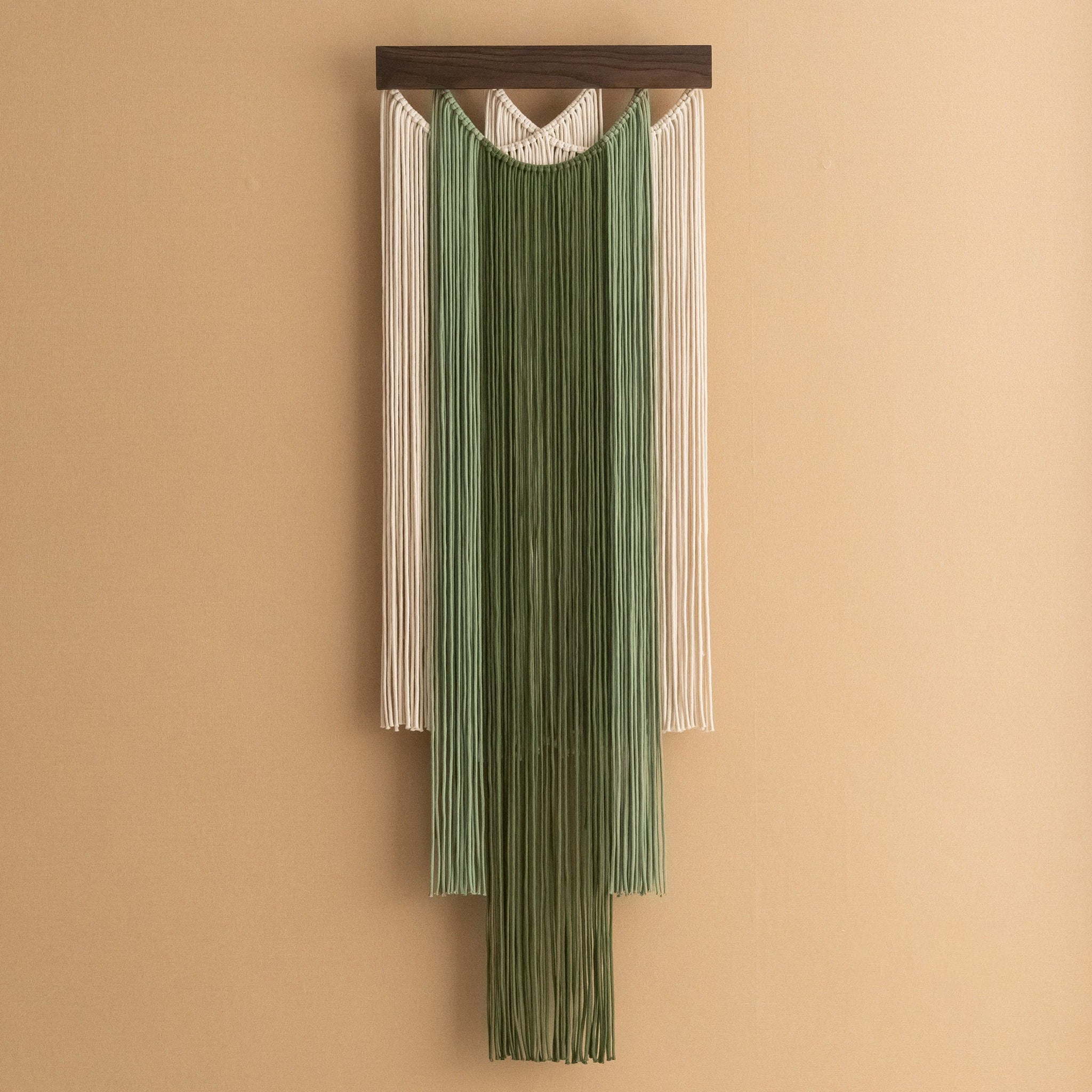 Falling Star Wall Hanging – Cotton Macrame Art for Boho Decor V92