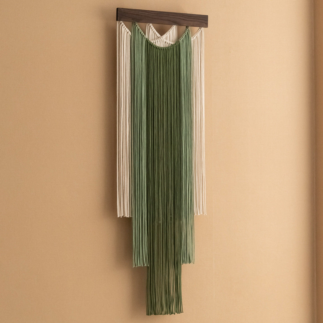 Falling Star Wall Hanging – Cotton Macrame Art for Boho Decor V92