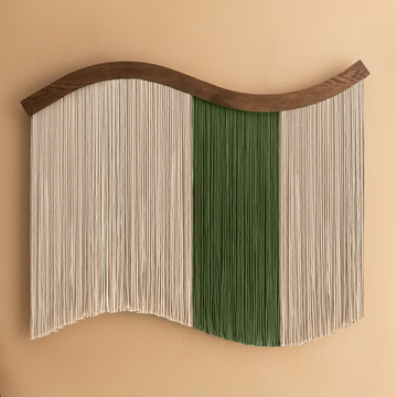 Whispering Fiber Wall Hanging – Modern Macrame Art Decor U05