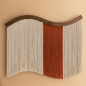 Whispering Fiber Wall Hanging – Modern Macrame Wall Art for Home U05