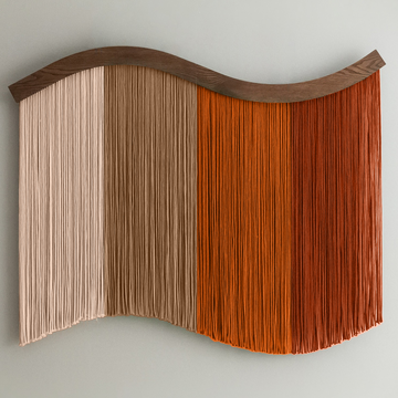 Four Seasons Wall Hanging Macrame Fiber for Rustic and Minimalist Decor U08