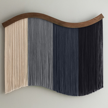 Four Seasons Wall Hanging Macrame Fiber for Unique and Boho Wall Decor U08