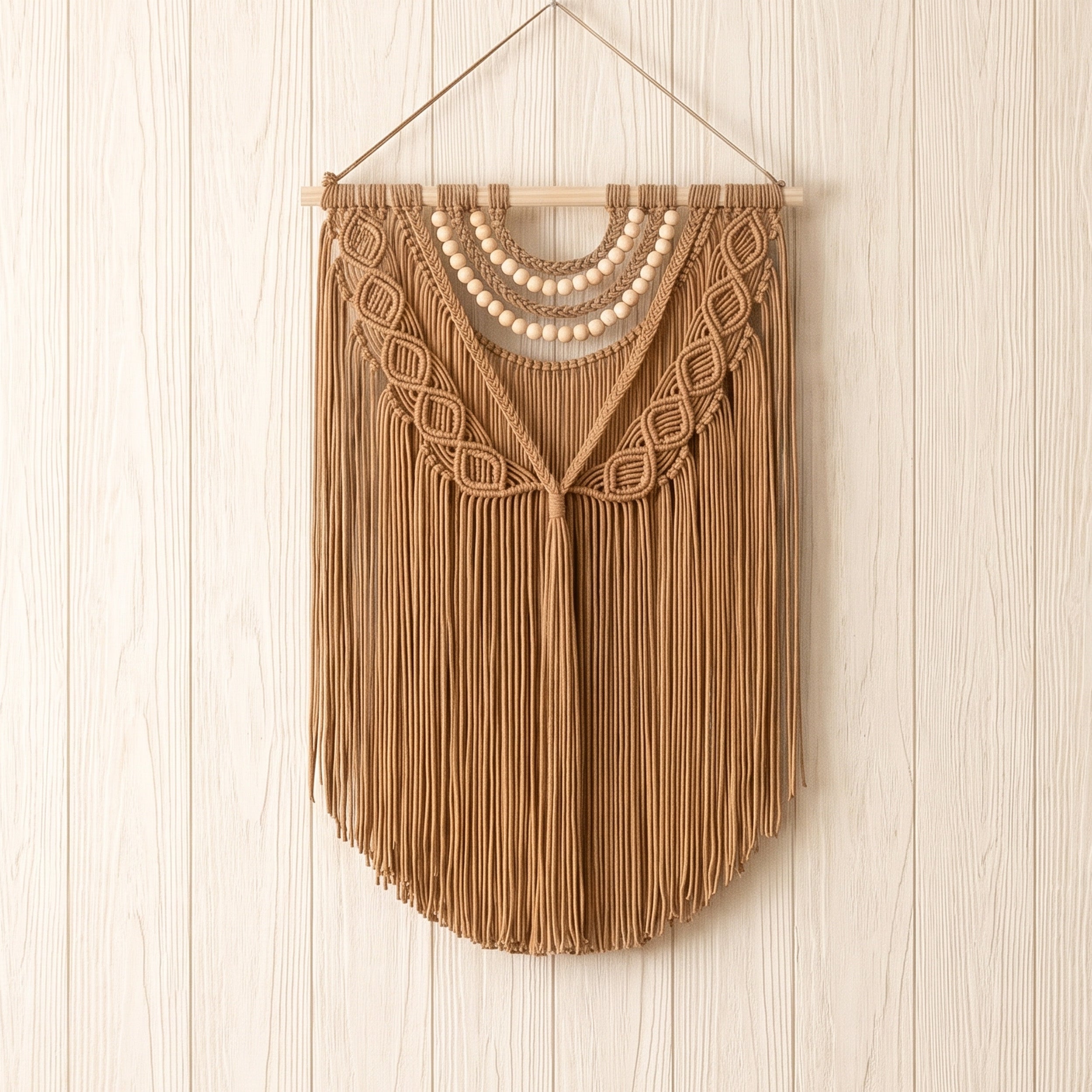 Macrame Wall Hanging Decorative Wall Hanging for Boho Homes W26
