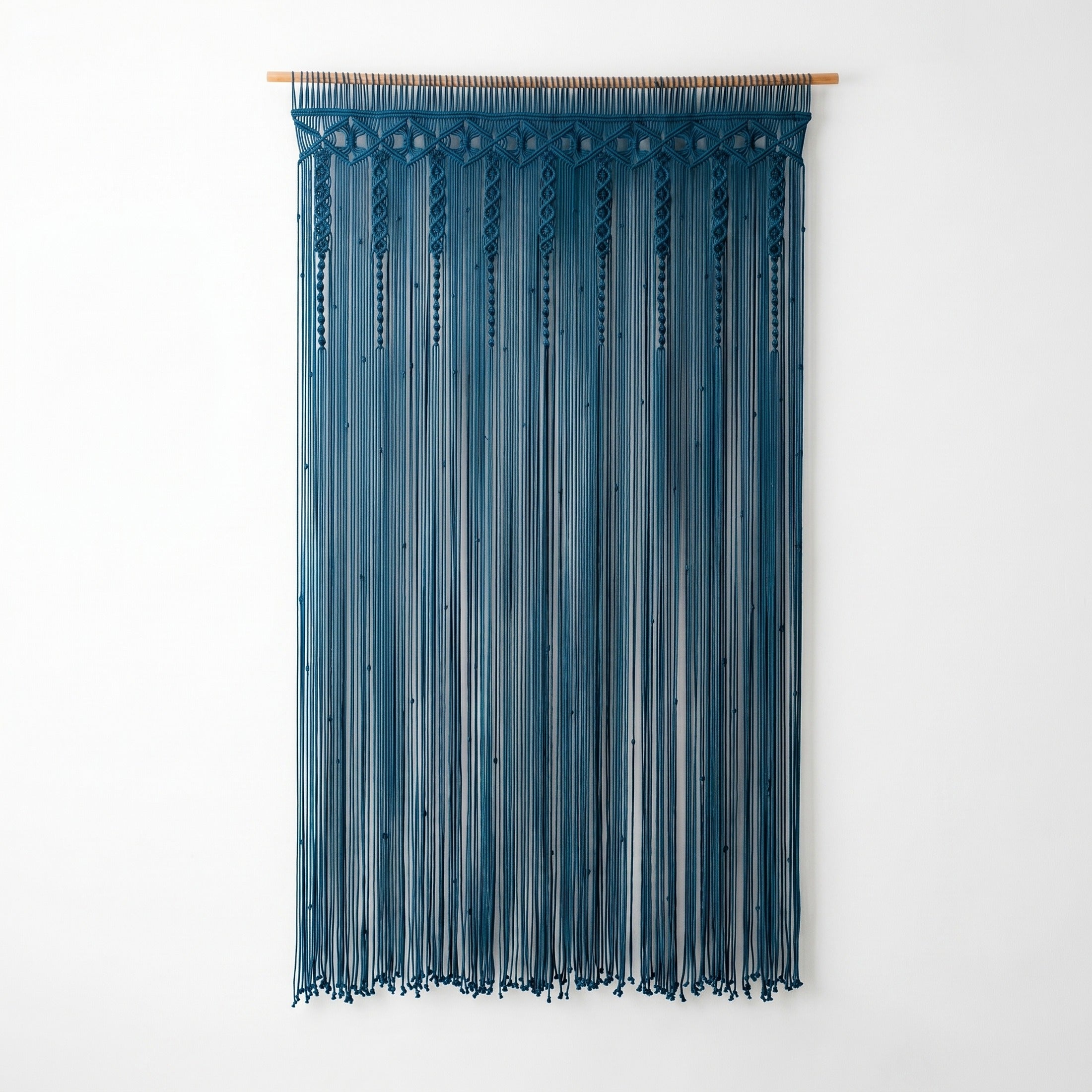 Macrame Curtain Boho Curtain for Decorative Room Divider C06