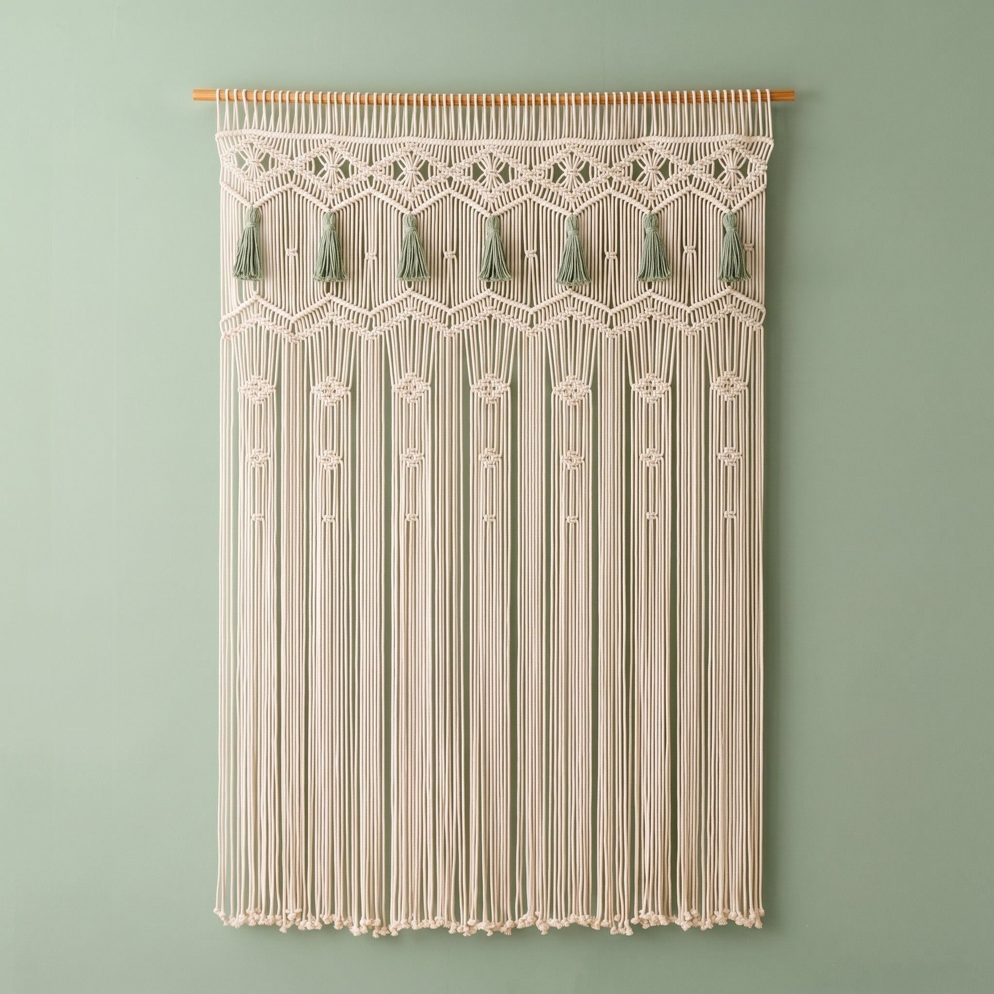 Macrame Curtain for Cozy Home Decor and Living Spaces C28