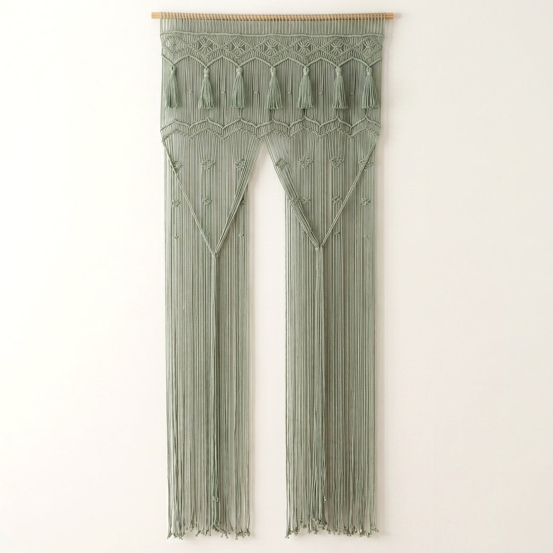 Macrame Curtain for Cozy Home Decor and Living Spaces C28