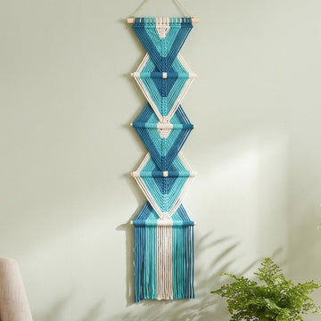Macrame Wall Hanging Cotton Cord Woven Wall Hanging Decor W06
