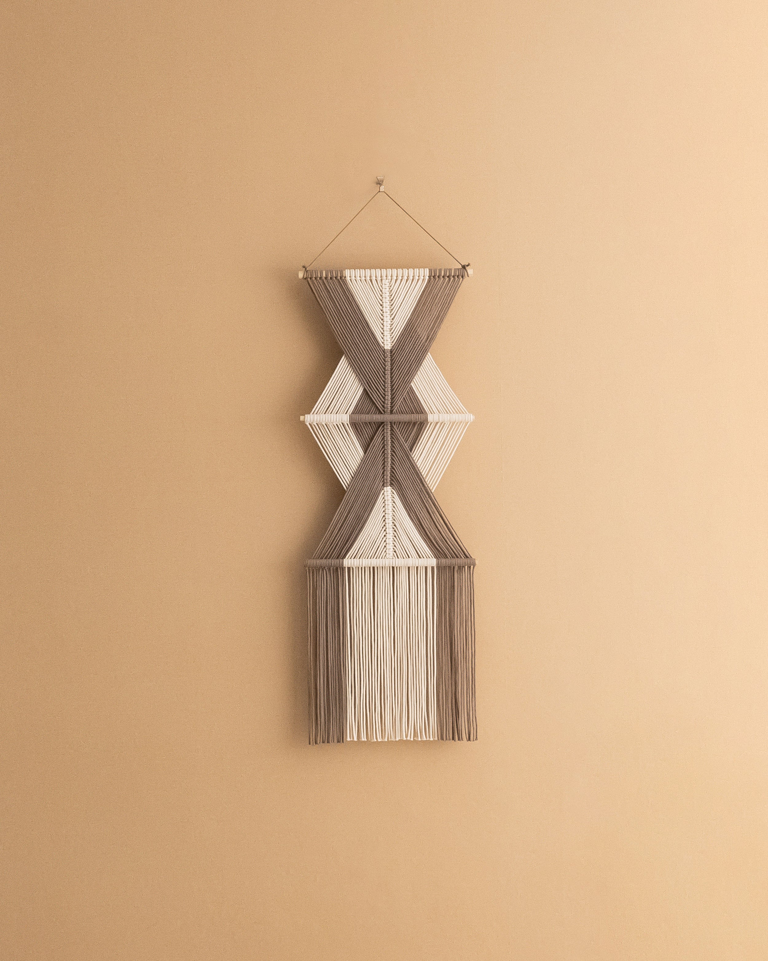 The Arrows - Vertical Boho Macrame Wall Hanging V86