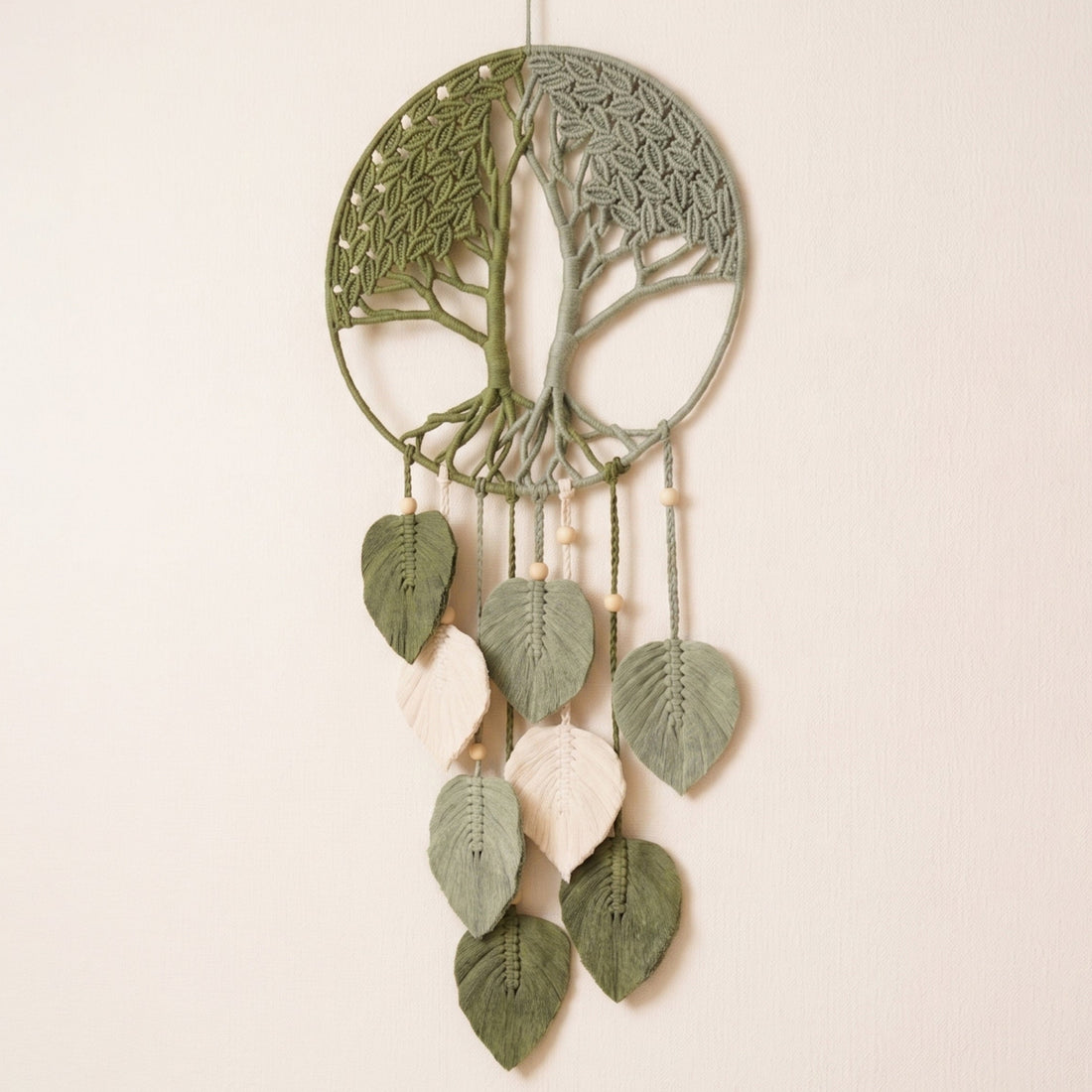 Macrame Tree Of Life Wall Hanging for Boho Wall Decor W19