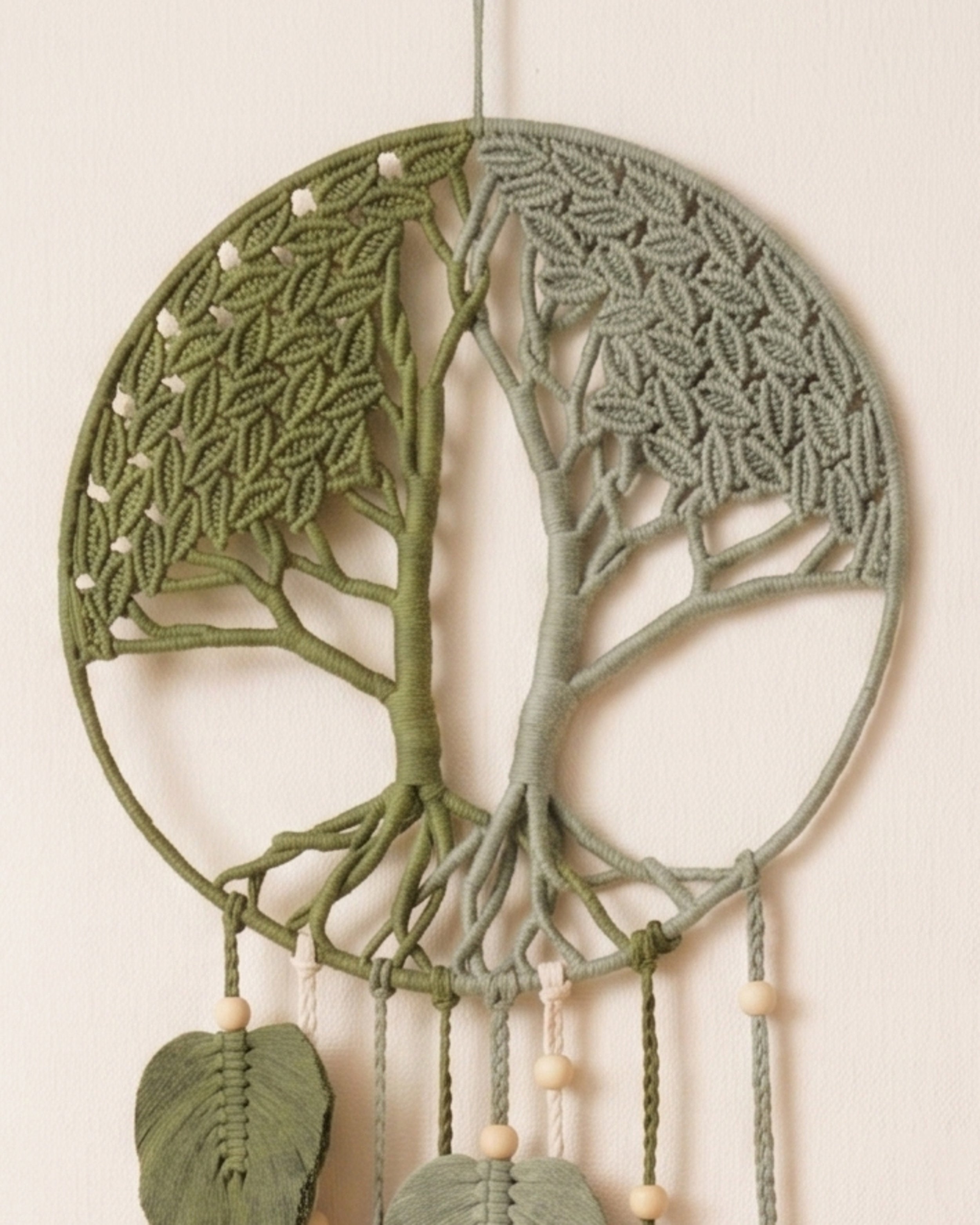 Macrame Tree Of Life Wall Hanging for Boho Wall Decor W19