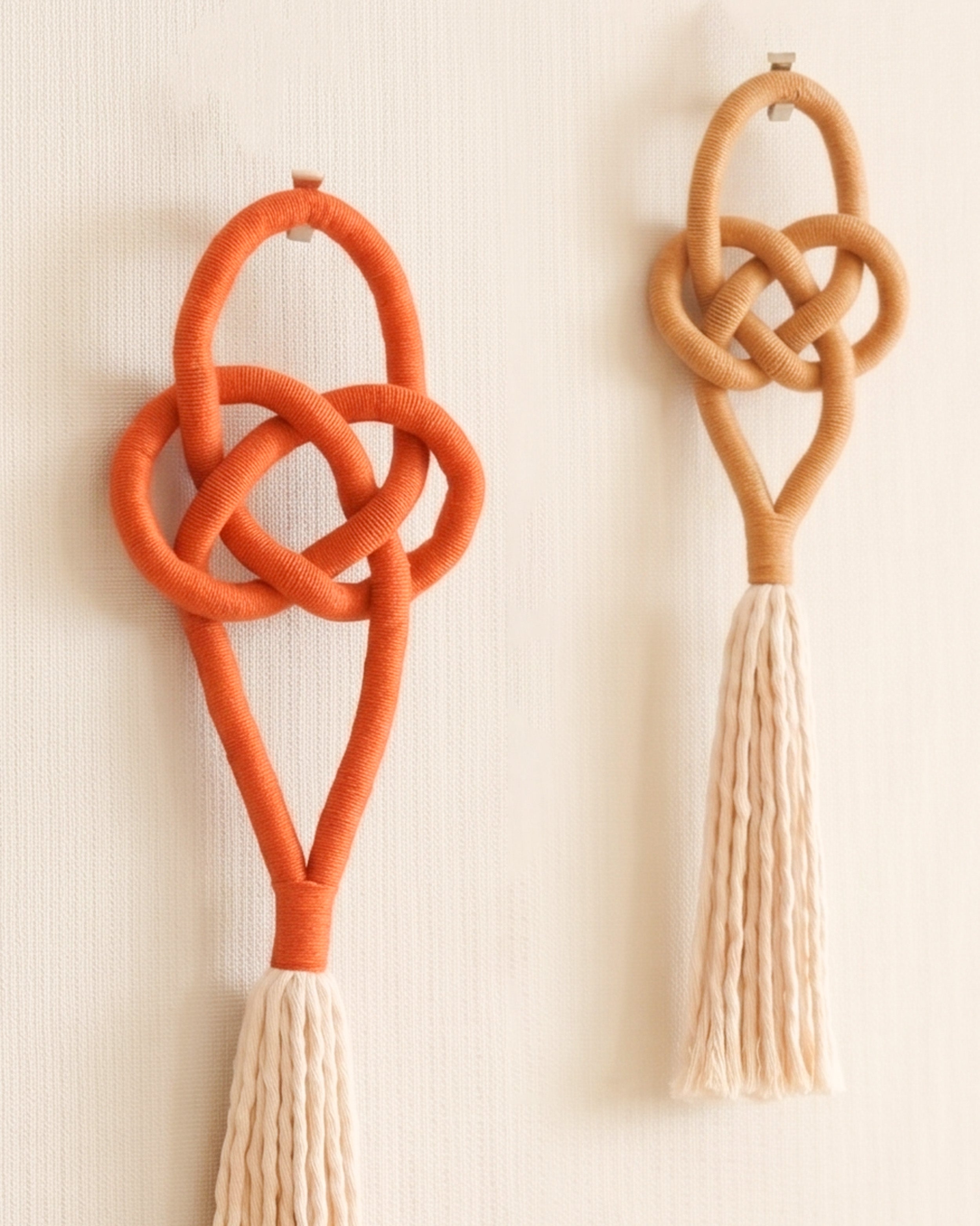 Macrame Knot Wall Hanging Boho Wall Decor for Minimalist Art W50