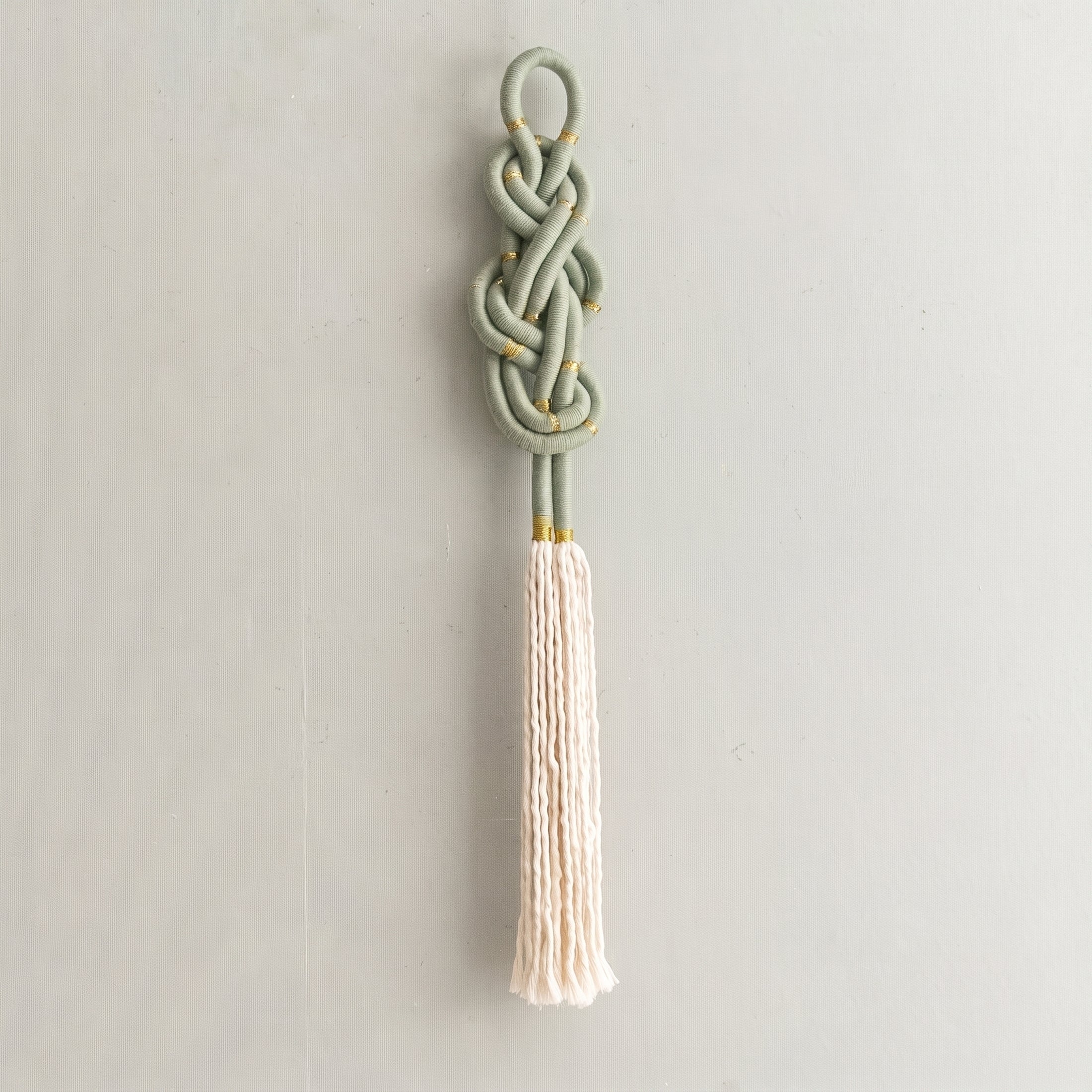 Macrame Entwine Wall Hanging Cotton for Boho Home Decor U52