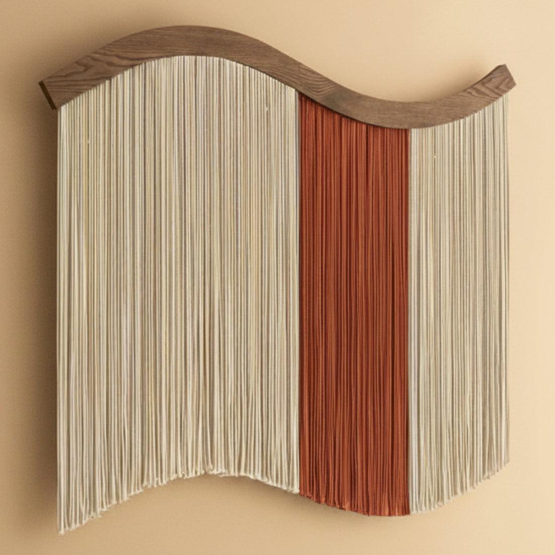 Whispering Fiber Wall Hanging – Modern Macrame Wall Art for Home U05