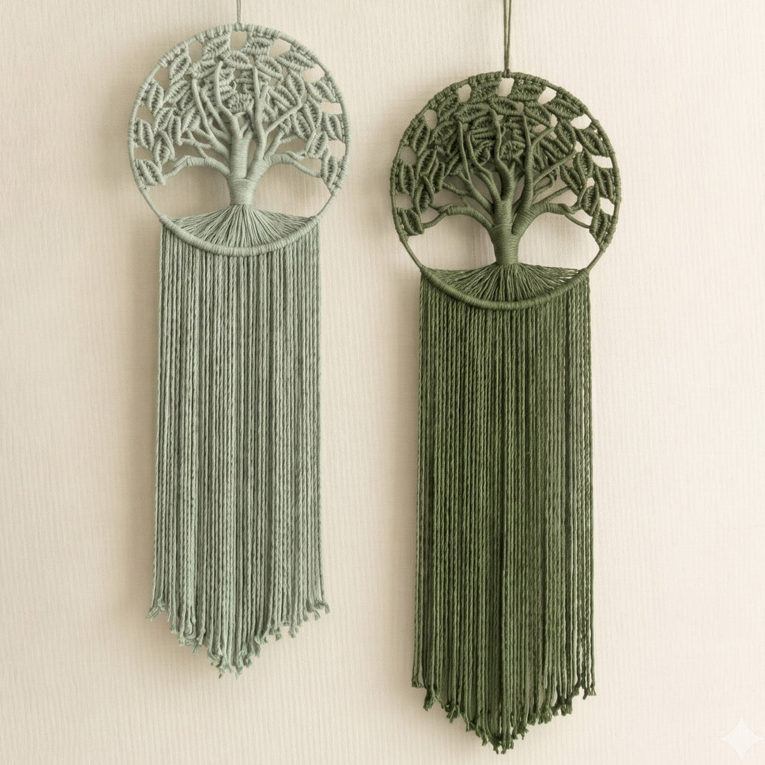 Macrame Tree Of Life Wall Hanging Boho Wall Decor V41