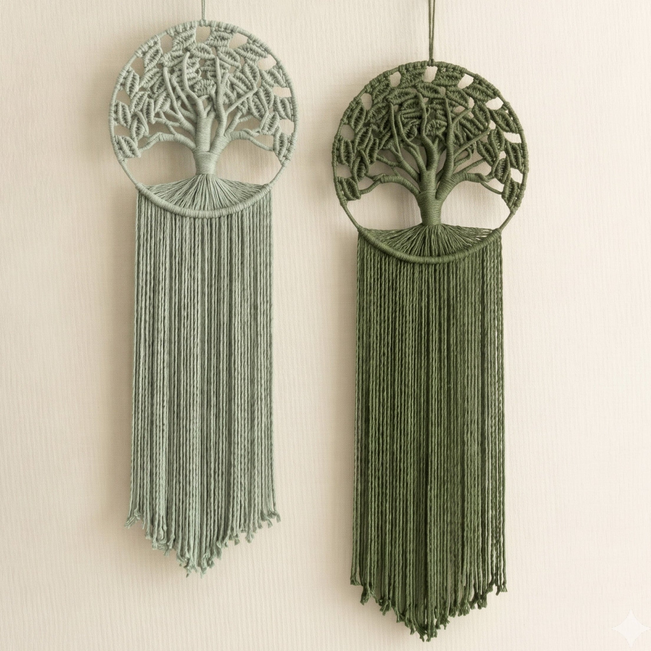 Macrame Tree Of Life Wall Hanging Boho Wall Decor V41