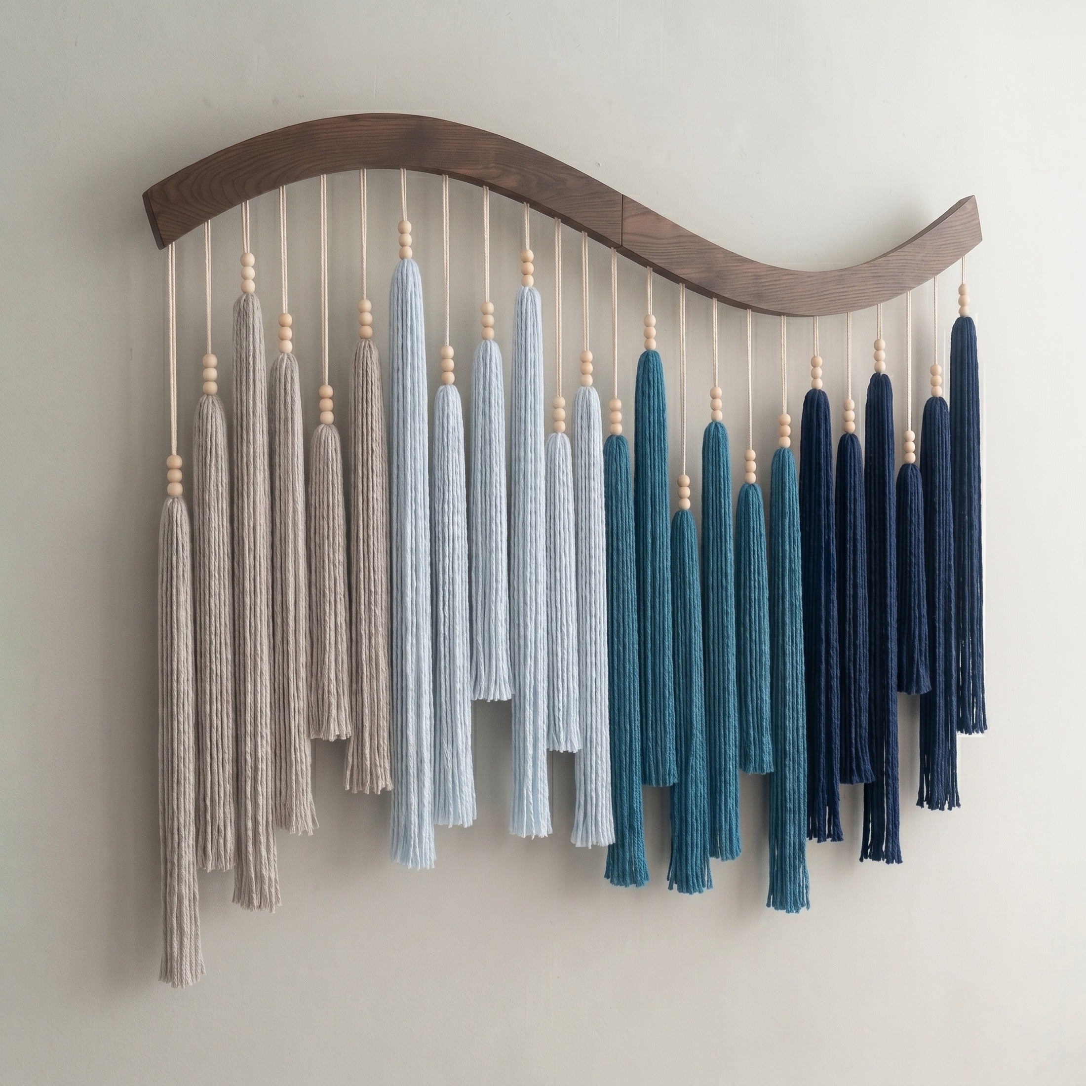 Arcadia Wall Art Macrame Wood Decorative Wall Art Boho Home U44