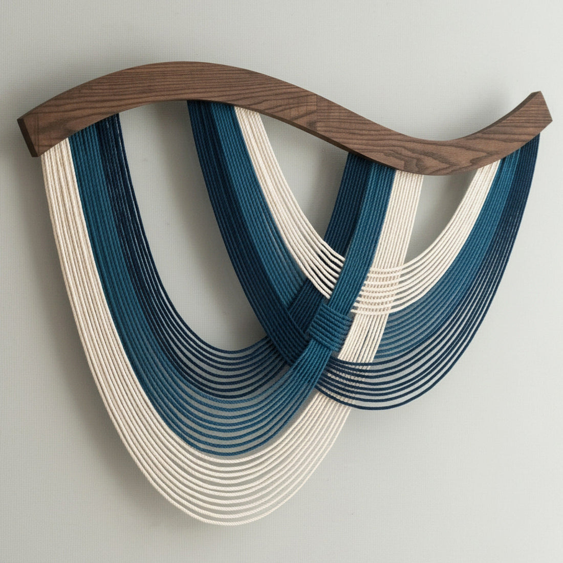 The Flow Wall Hanging Fiber Art for Living Room and Large Wall Decor V93