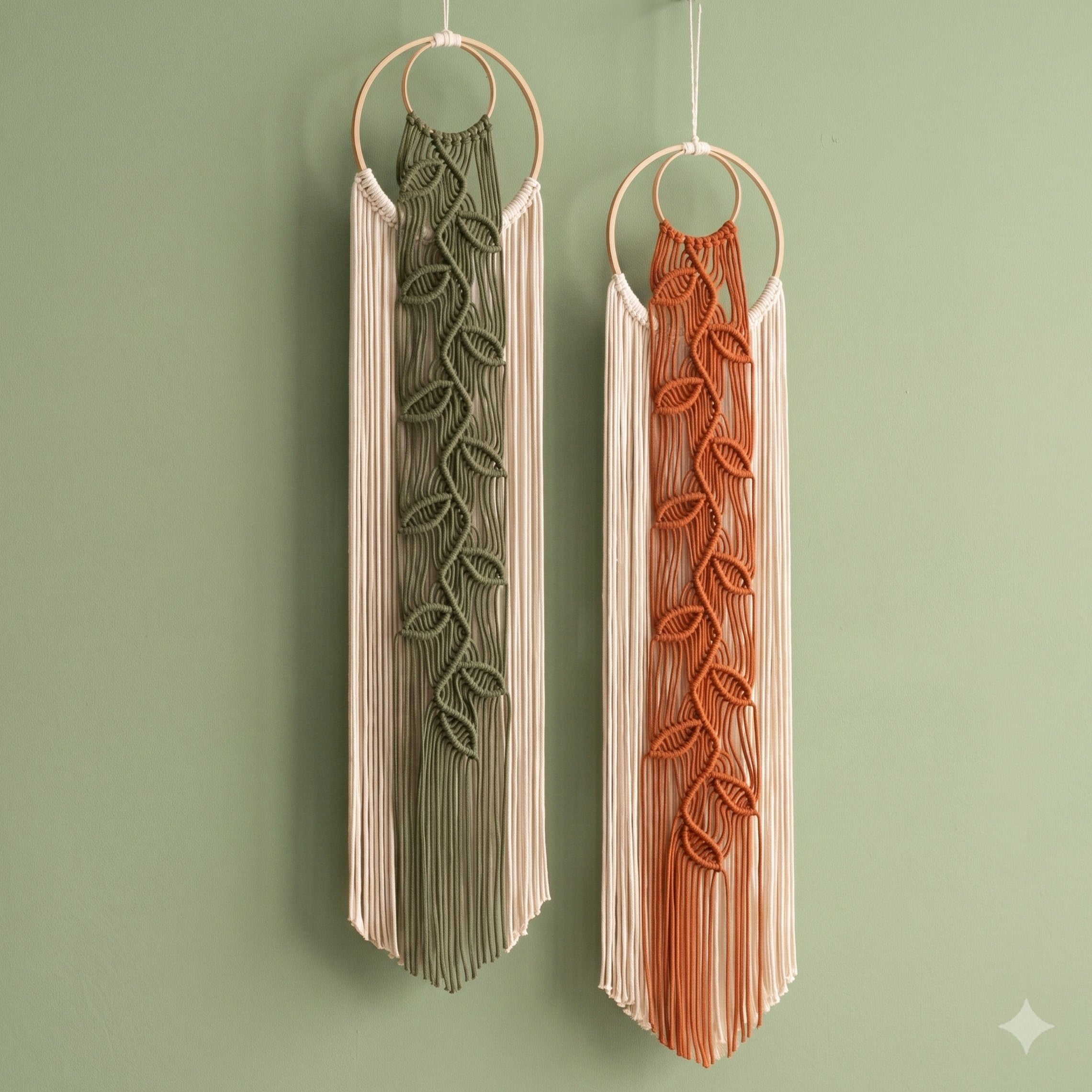 Macrame Wall Hanging for Boho Wall Decor and Wall Art V88