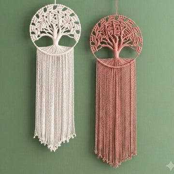 Macrame Tree Of Life Wall Hanging for Nature Wall Art V41
