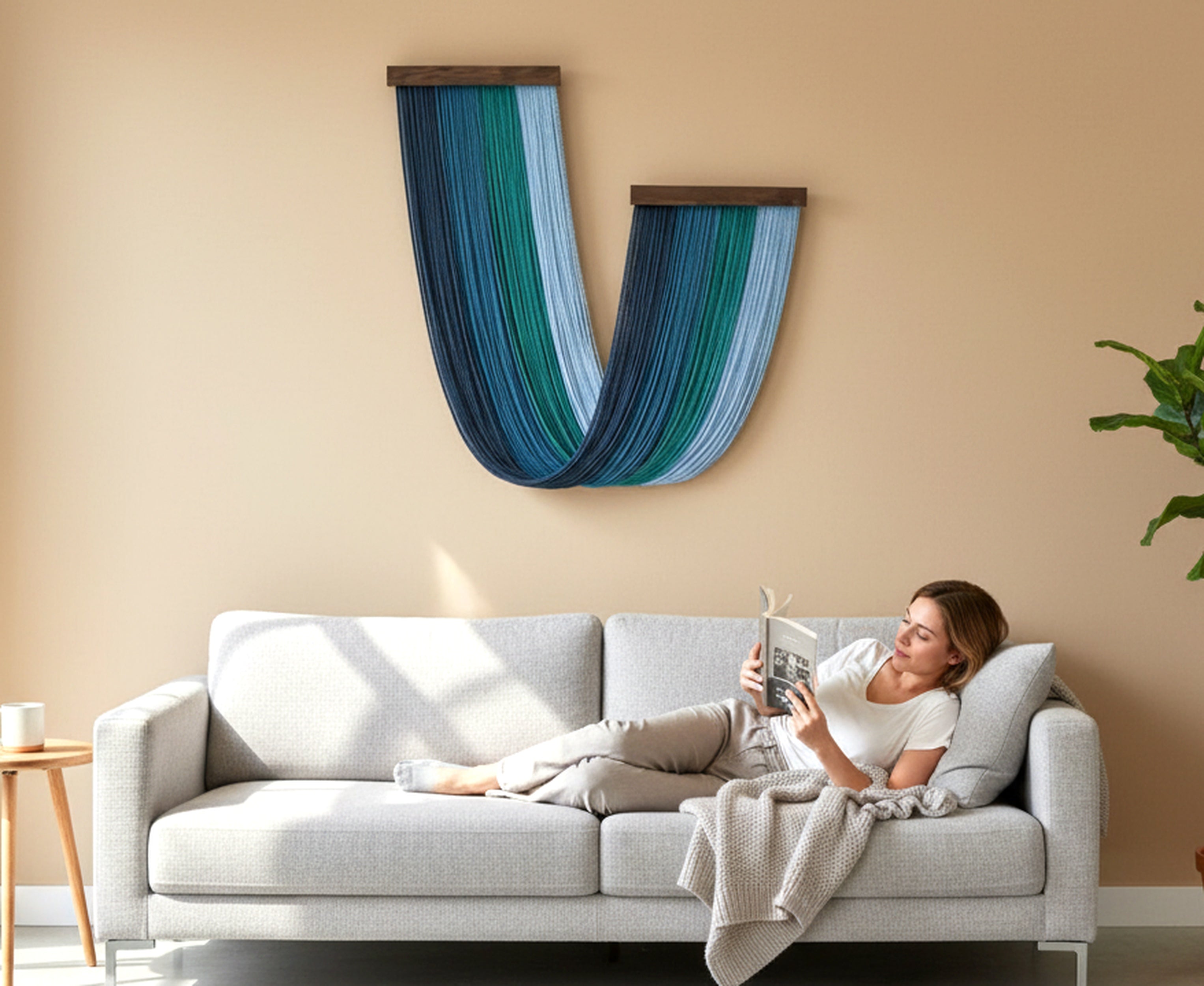 The Milky Way Macrame Wall Hanging – Boho Wall Art for Modern Homes W59