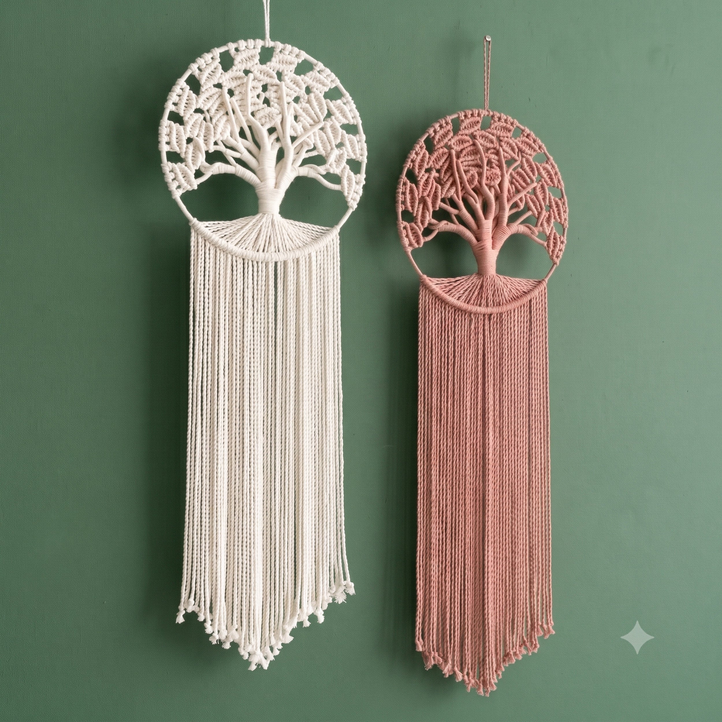 Macrame Tree Of Life Wall Hanging Boho Wall Decor V41