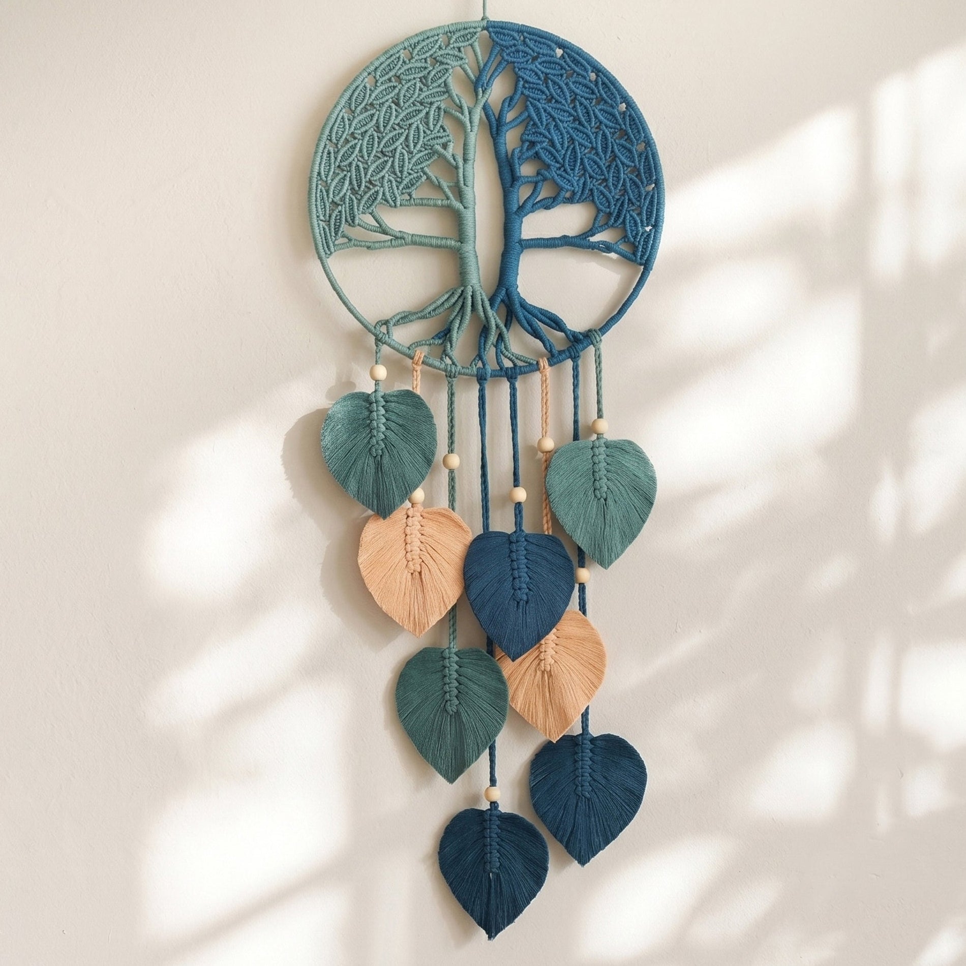 Macrame Tree Of Life Wall Hanging with Nature Wall Decor W19