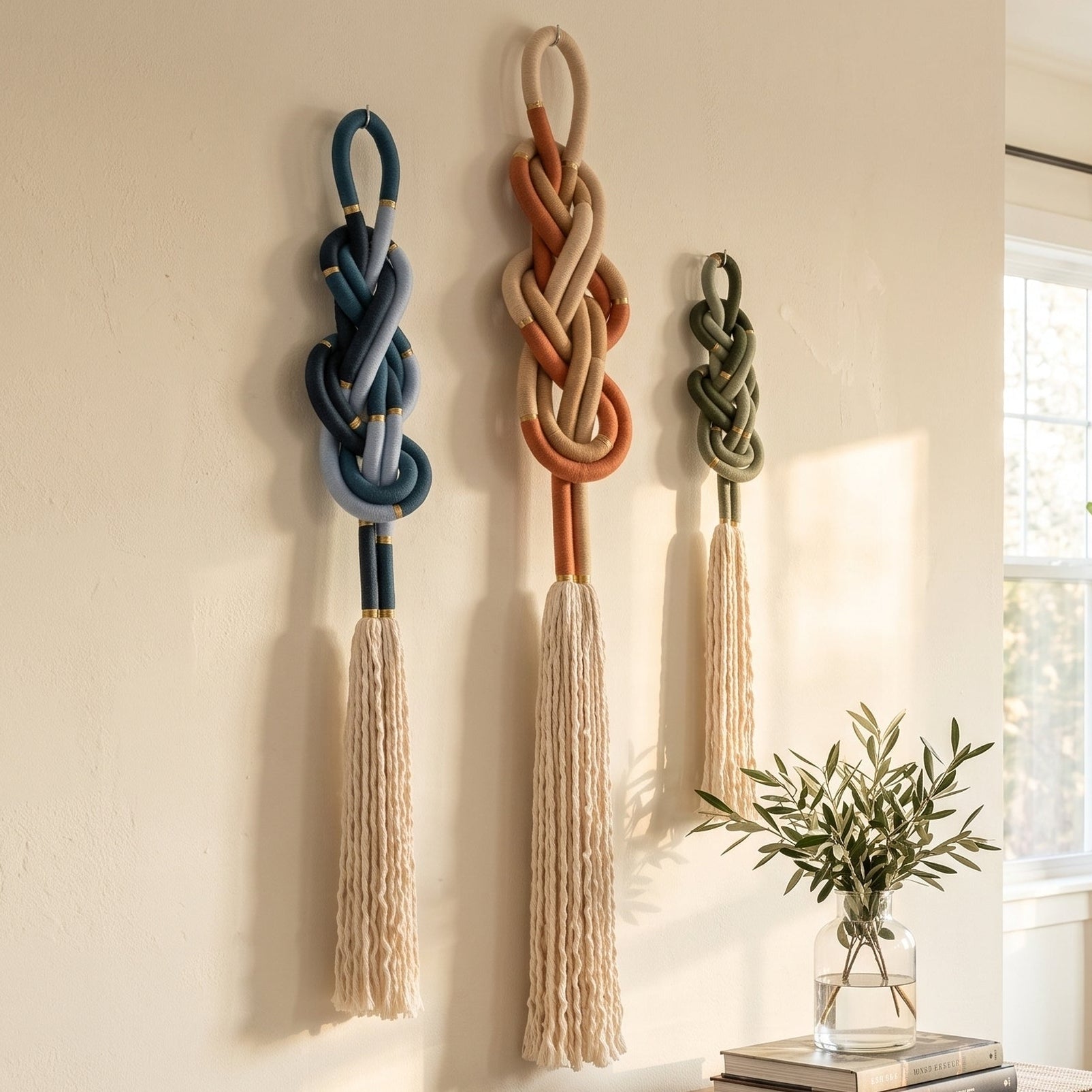 Macrame The Nexus Wall Hanging and Boho Home Decor U53