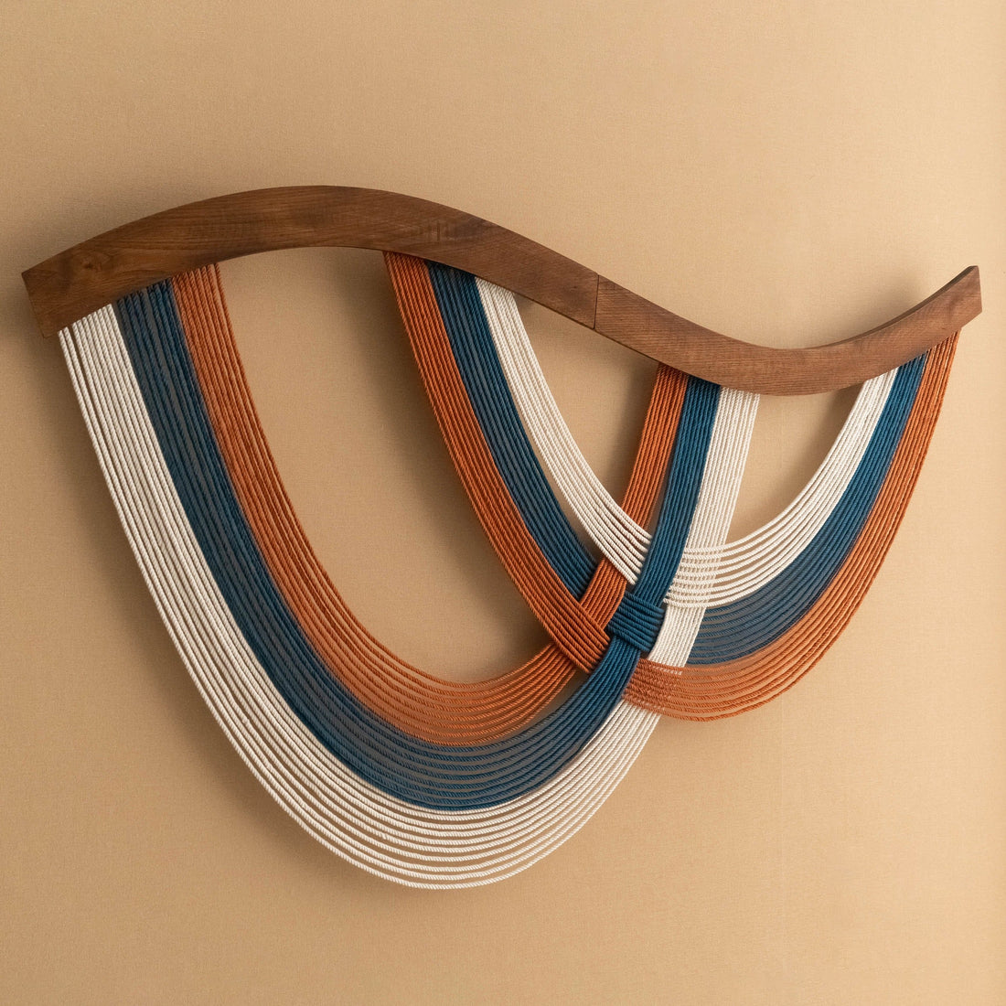 The Flow Wall Hanging Fiber for Home Decor and Macrame Wall Hanging Art V93