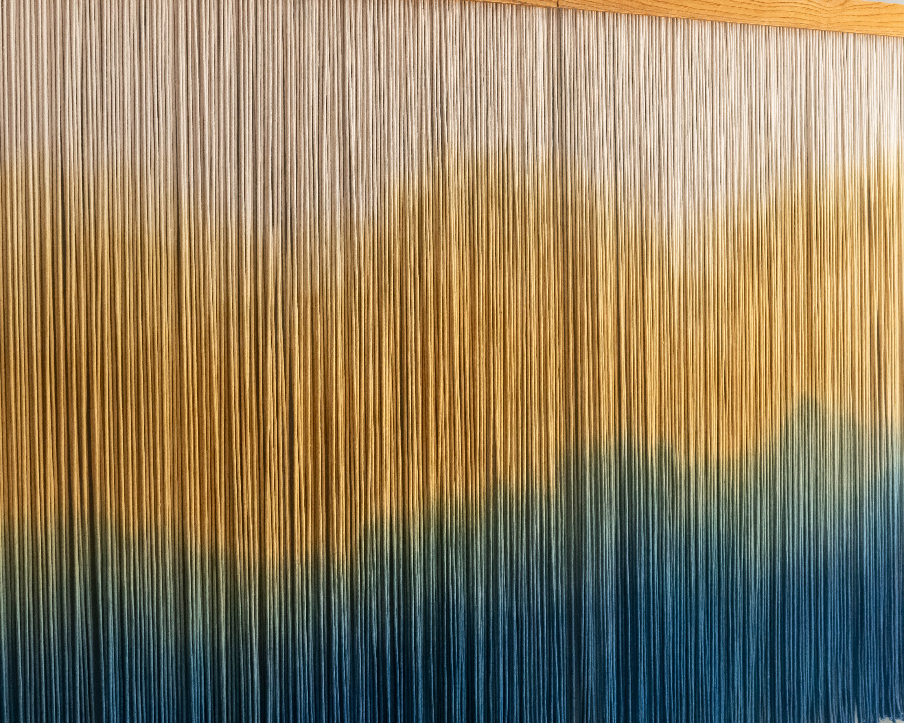 Ocean Sunet Macrame Wall Hanging – Wall Hanging Decor and Fiber Wall Art U25