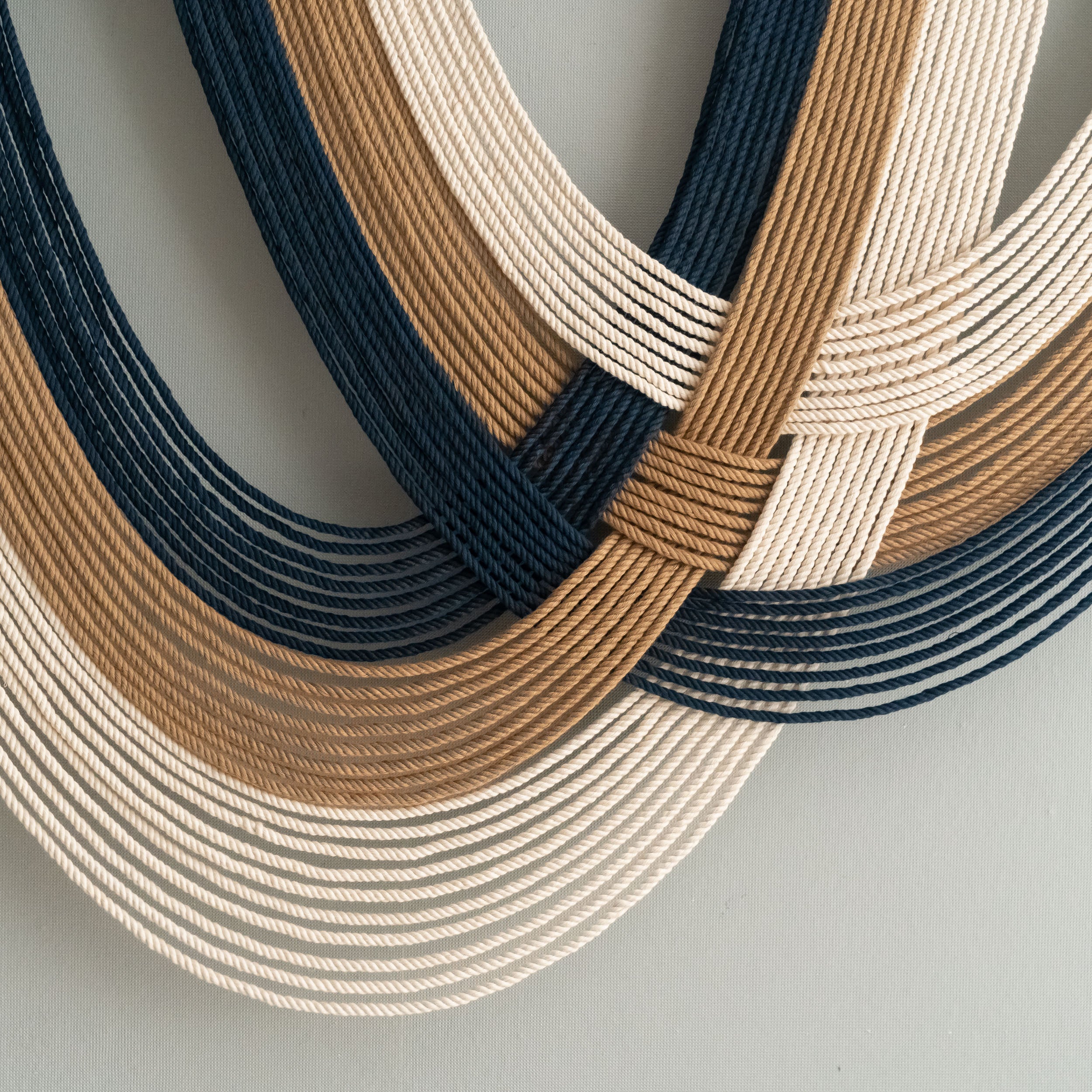 The Ocean Macrame Wall Hanging – Boho Wall Art for Modern Homes V91