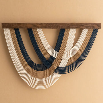 The Ocean Macrame Wall Hanging – Boho Wall Art for Modern Homes V91