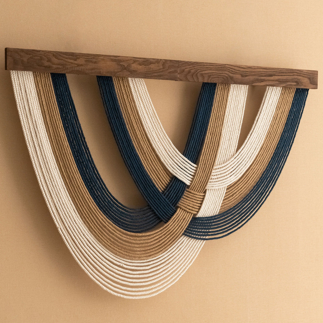 The Ocean Macrame Wall Hanging – Boho Wall Art for Modern Homes V91