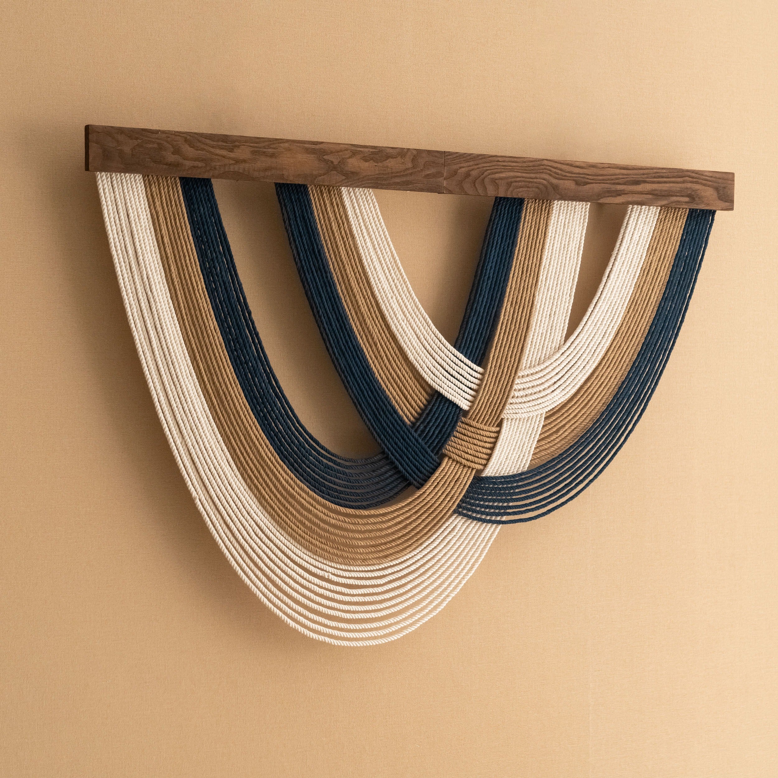 The Ocean Macrame Wall Hanging - Large Cotton Decor V91