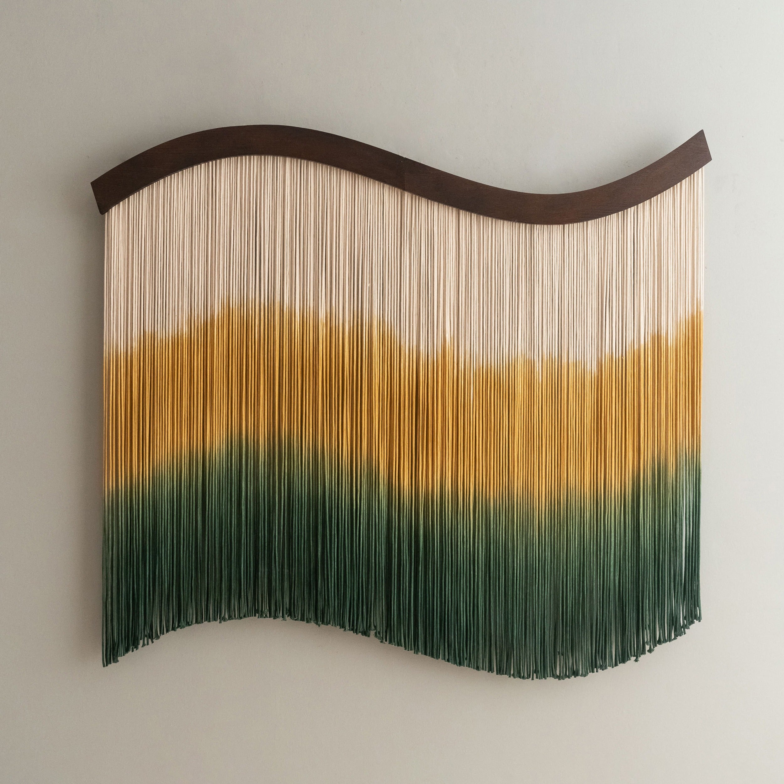 Waves of Joy Macrame Wall Hanging – Wall Hanging Decor and Fiber Wall Art U26