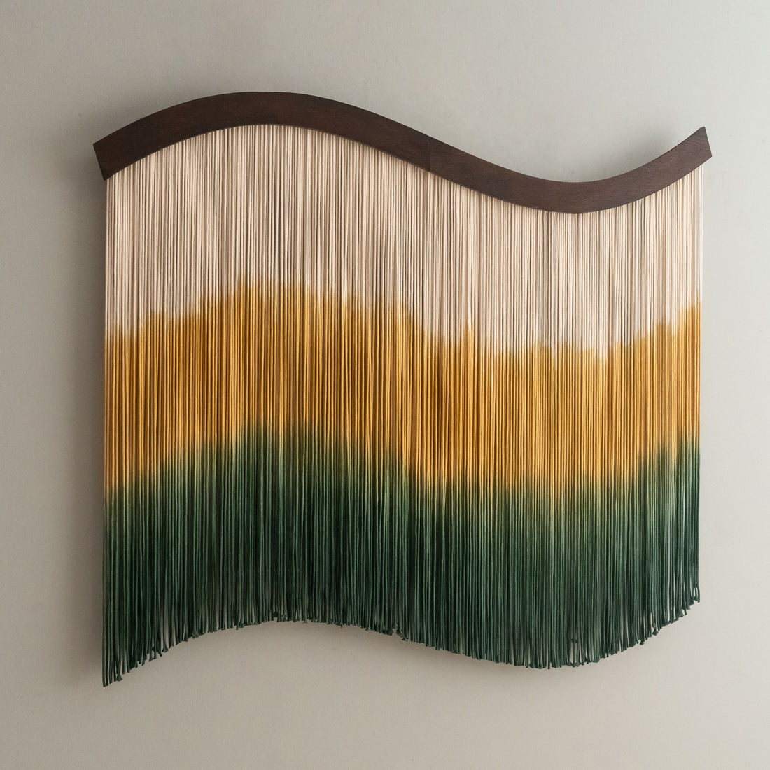 Waves of Joy Macrame Wall Hanging – Wall Hanging Decor and Fiber Wall Art U26