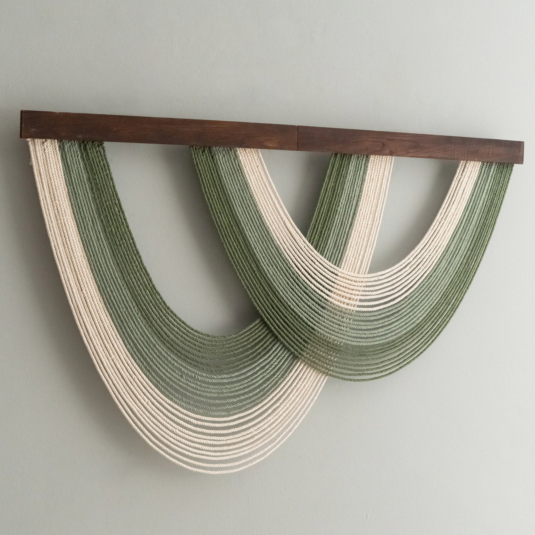 Macrame Fiber Wall Hanging For Elegant Boho Home Decor