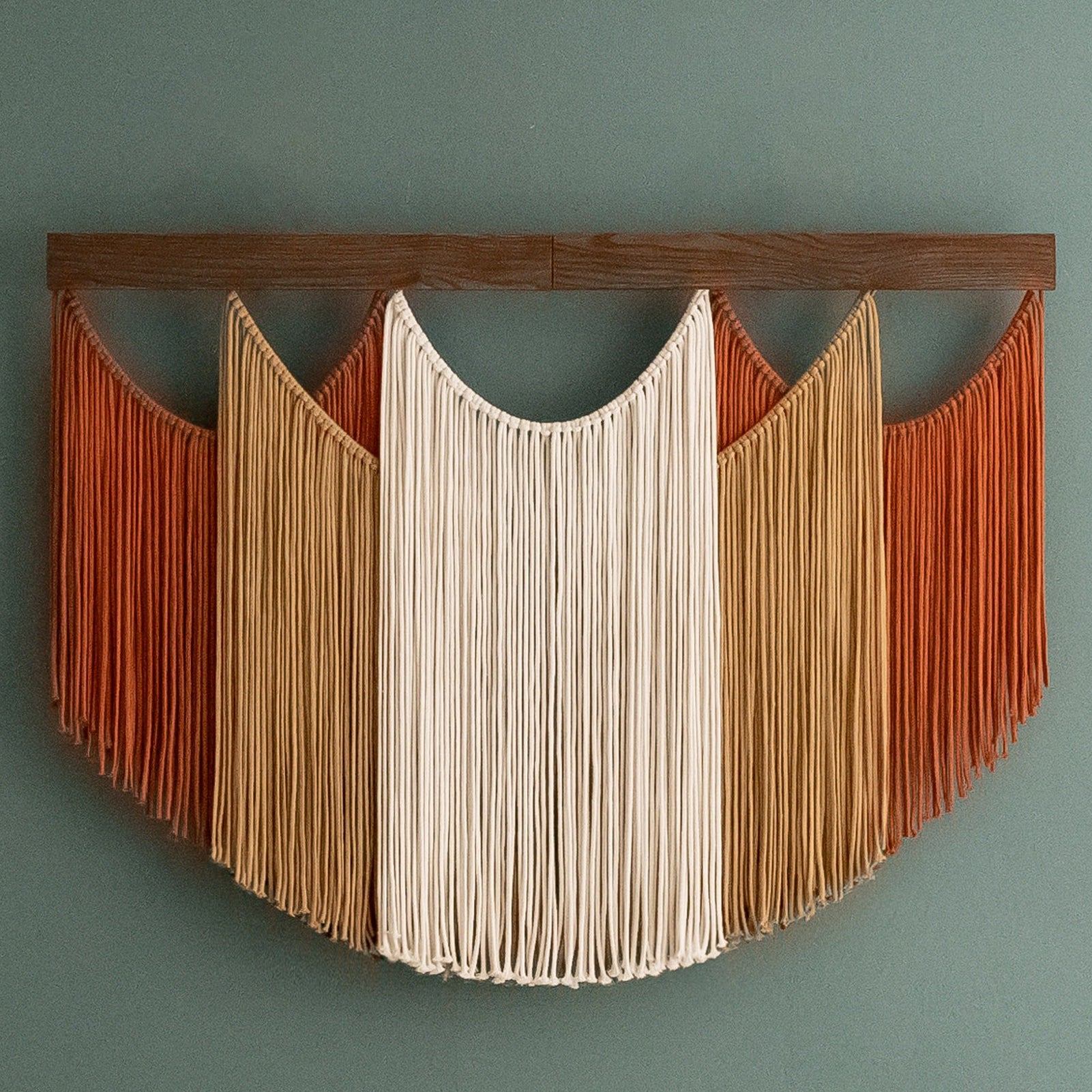 Soft Layers Wall Hanging – Large Macrame Fiber Art for Home Decor V29