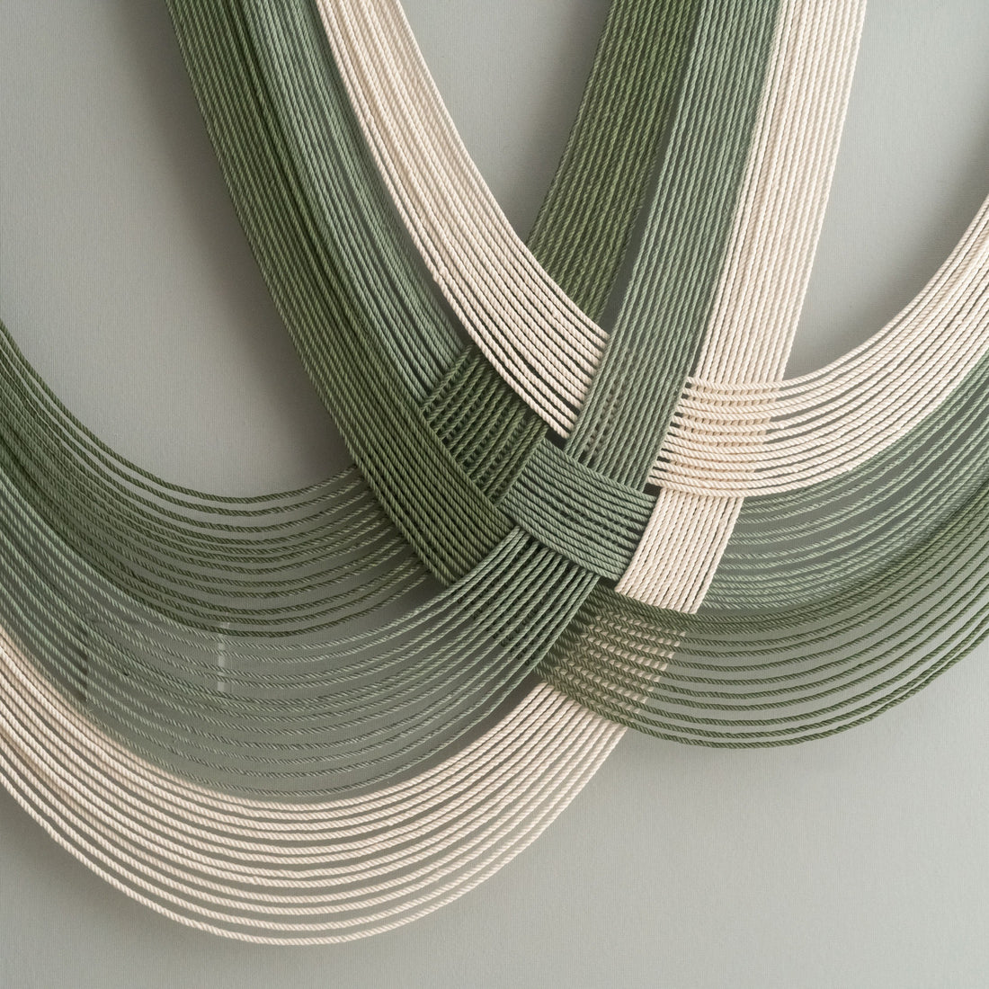 The Flow Wall Hanging – Cotton Macrame Wave Art for Boho Decor V93