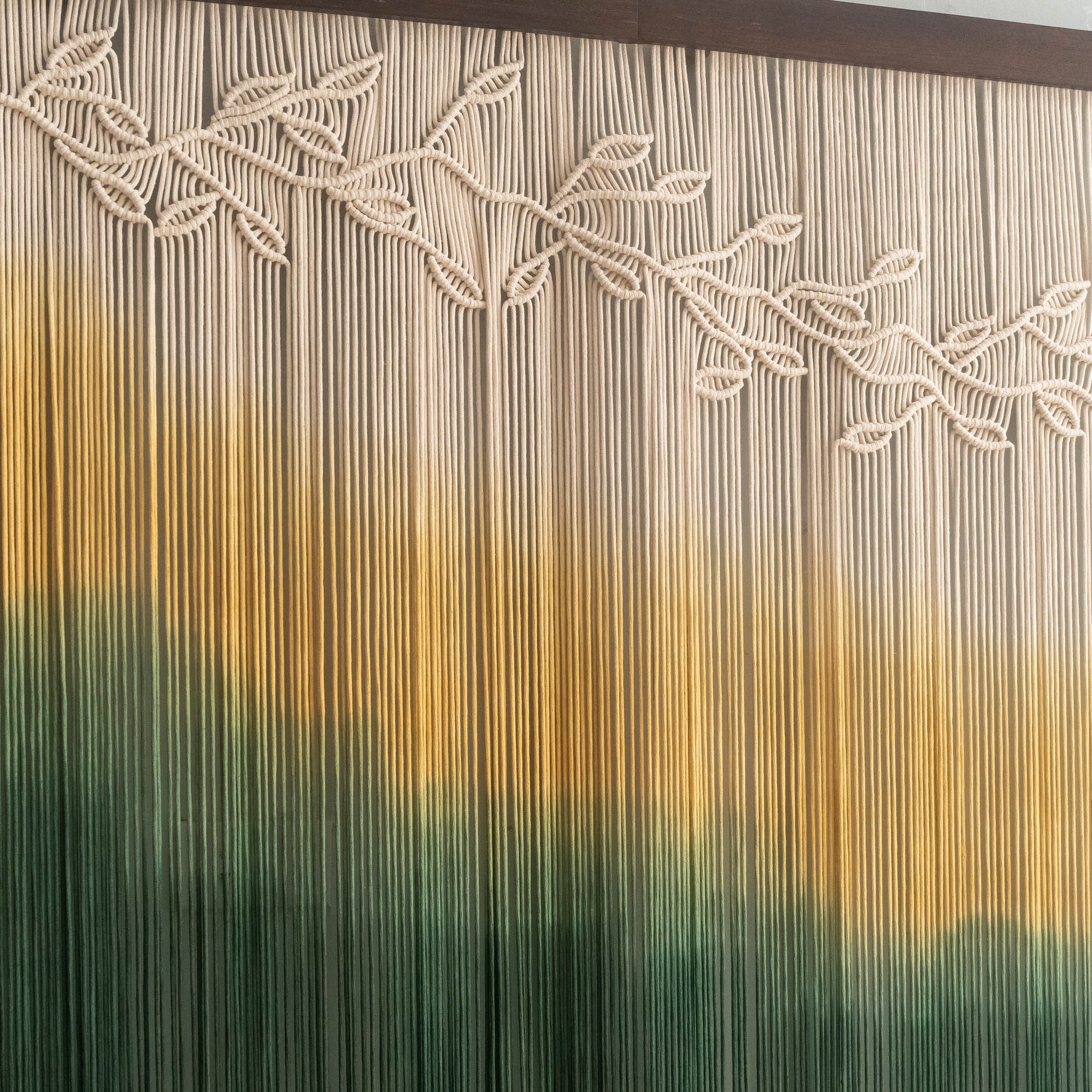 Spring Macrame Wall Hanging – Large Wall Hanging Decor and Fiber Wall Art U30