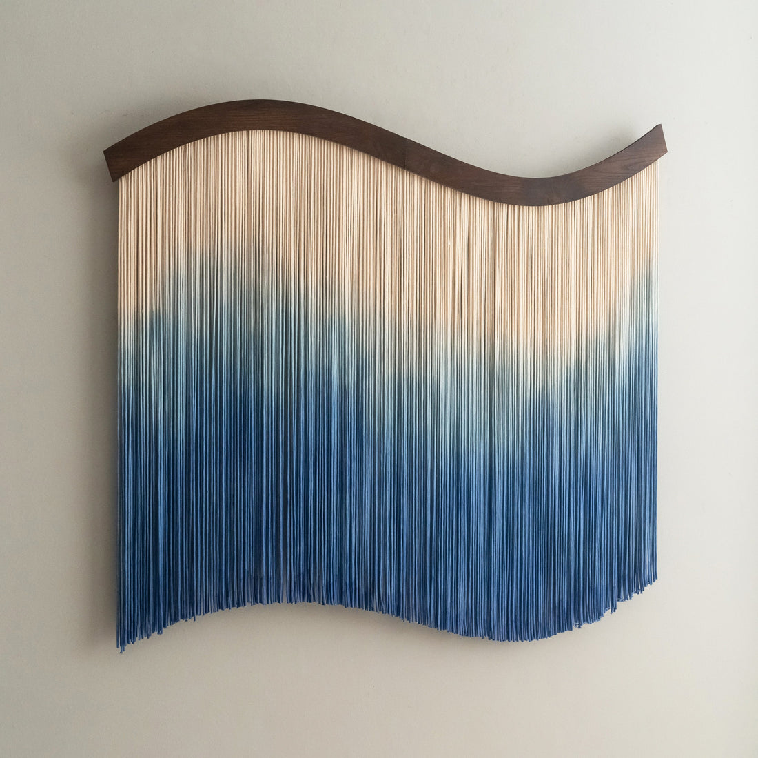 Deep Sea Macrame Wall Hanging – Large Boho Fiber Art U33